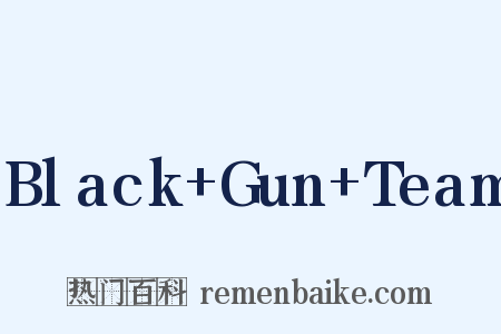 Black+Gun+Team是什么意思的图片